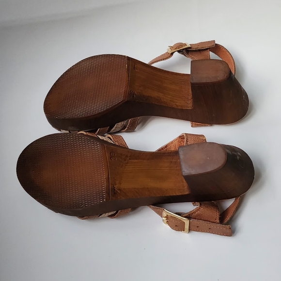 Geaside Leather Sandals Size 8.5 - Picture 6 of 8